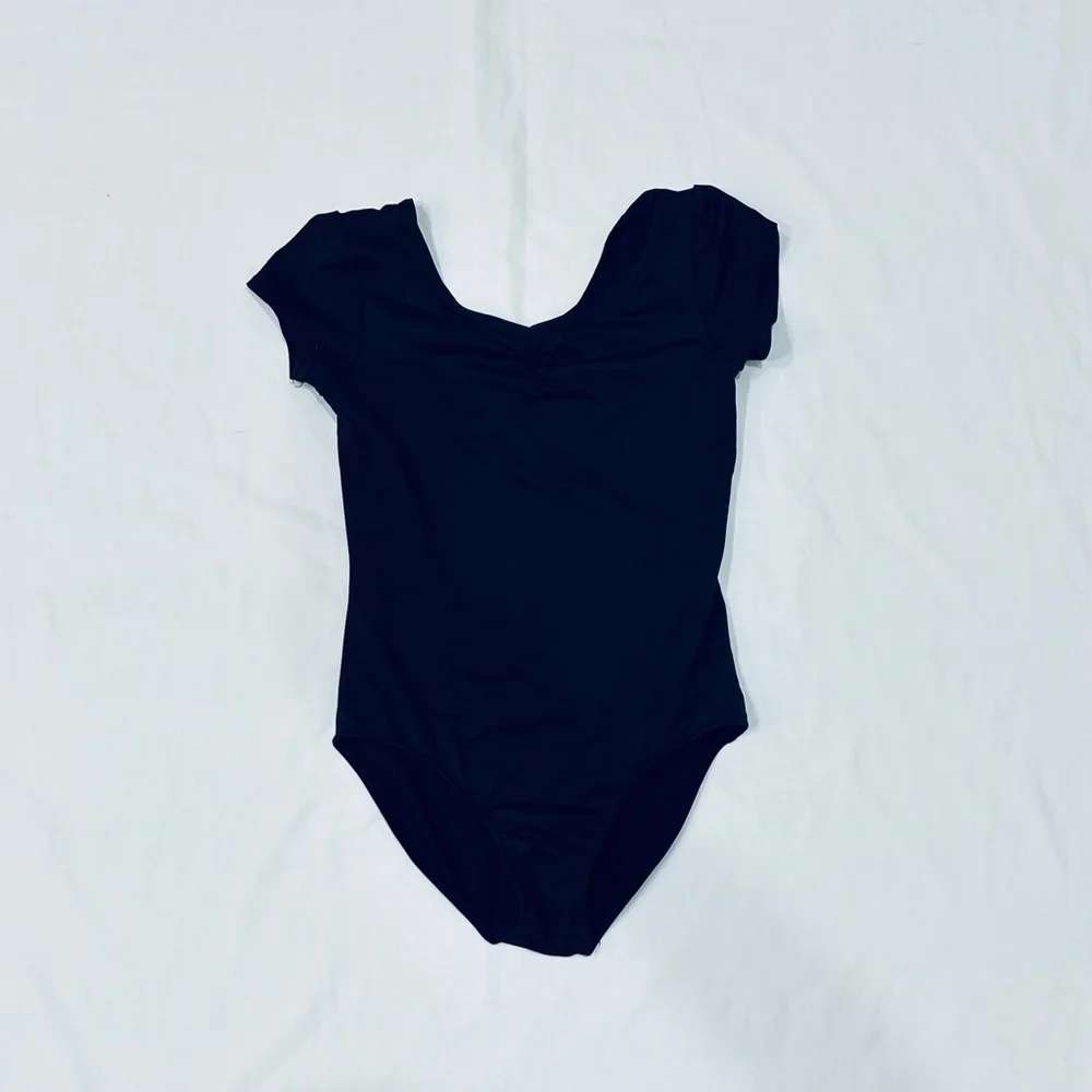 Danskin Now Kids Bodysuit Set - Pink, Black, and Blue